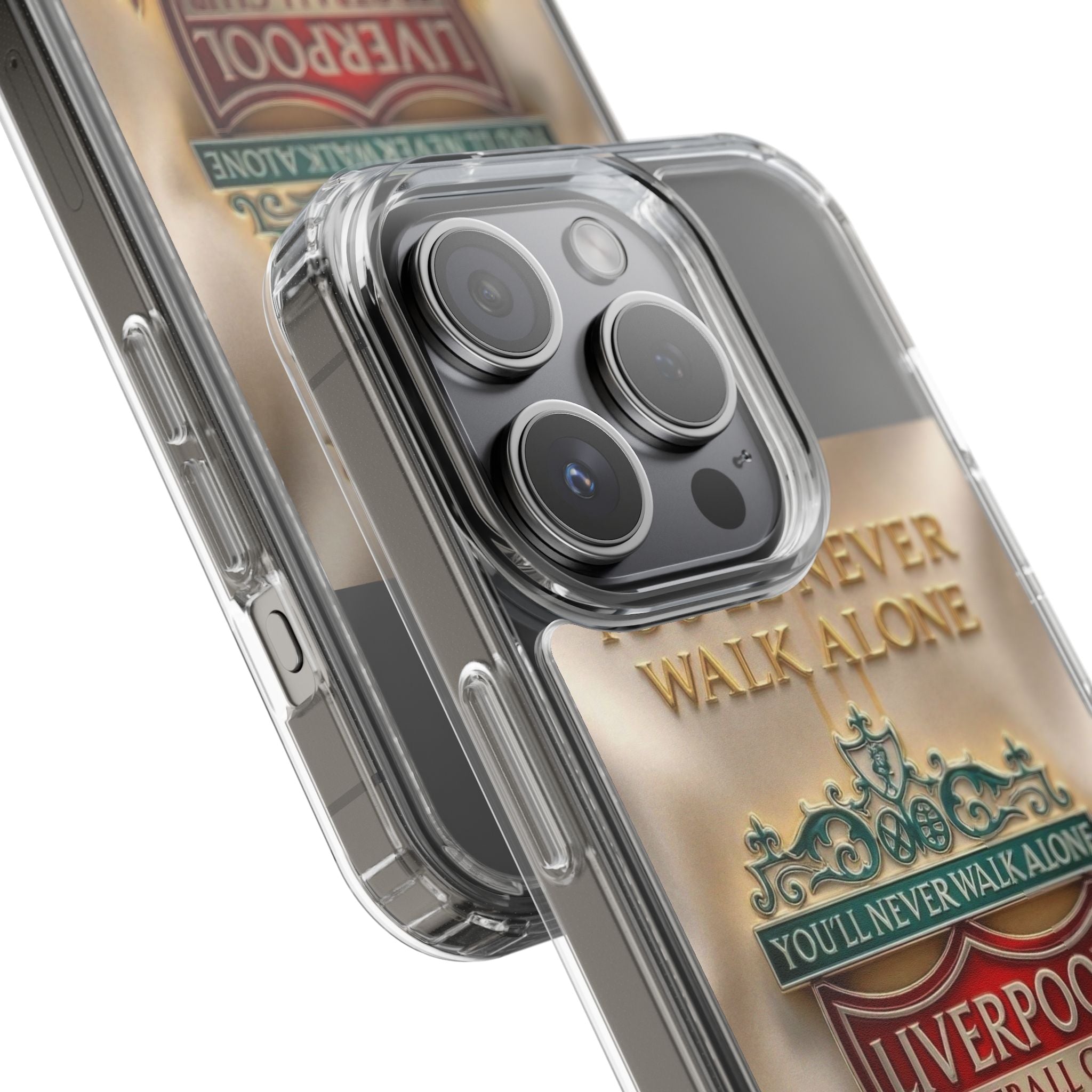 Liverpool FC 'You'll Never Walk Alone' Clear Phone Case