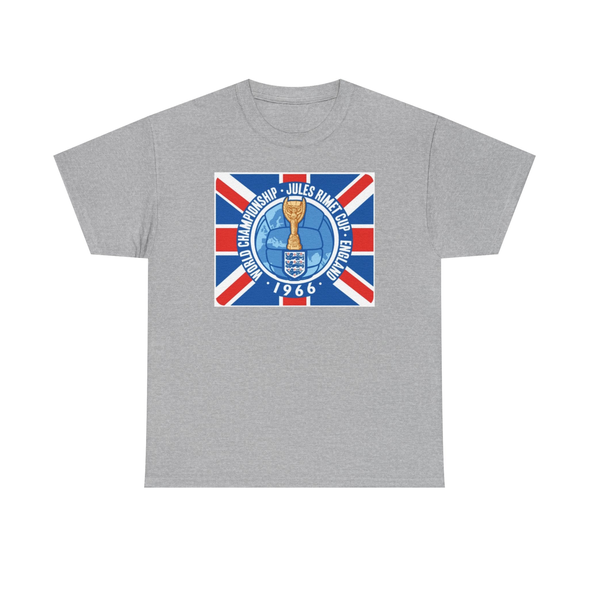 1966 World Cup Jules Rimet Trophy Tee — Vintage England Football Shirt