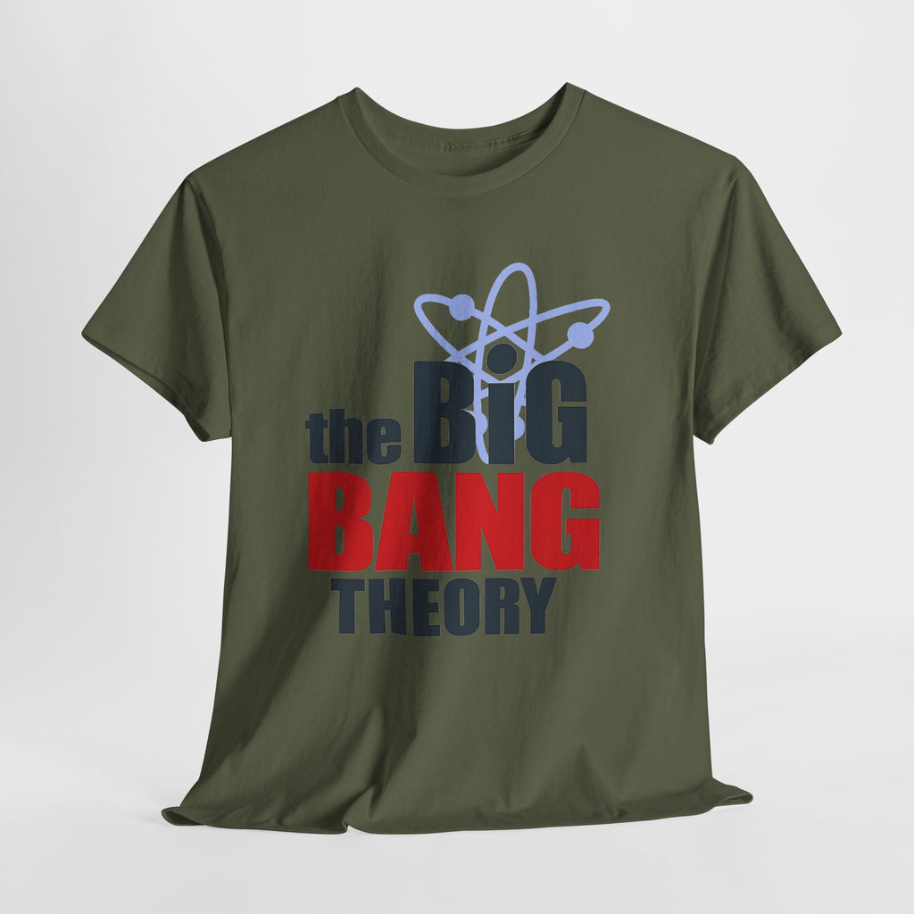 Big Bang Theory Unofficial Logo Tee — Retro Sci‑Fi TV Show T‑Shirt