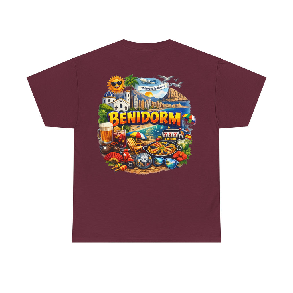 Benidorm Souvenir T‑Shirt — Spain Beach Holiday Graphic Tee
