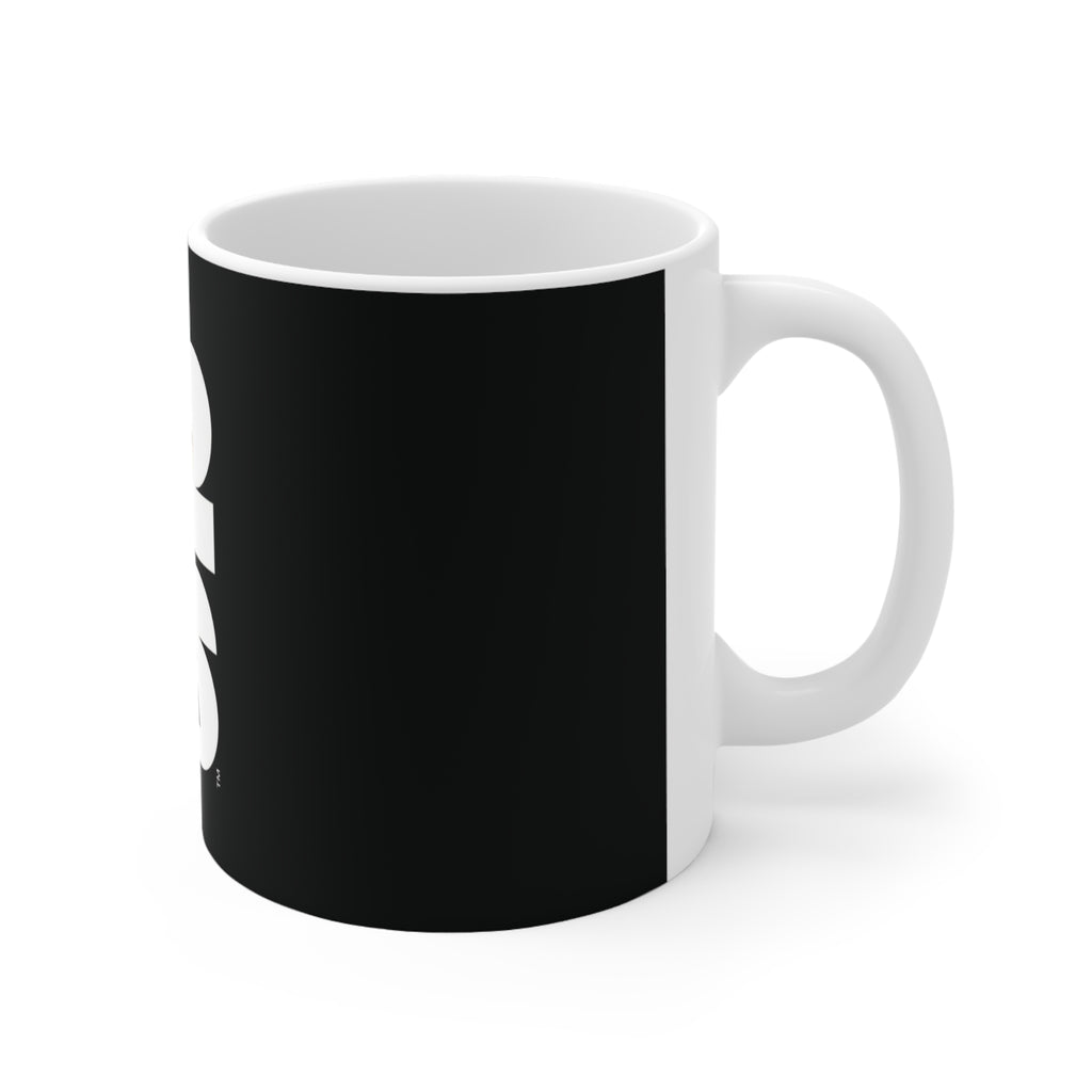 FIFA World Cup Trophy / Black Logo Ceramic Coffee Mug – 11oz & 15oz