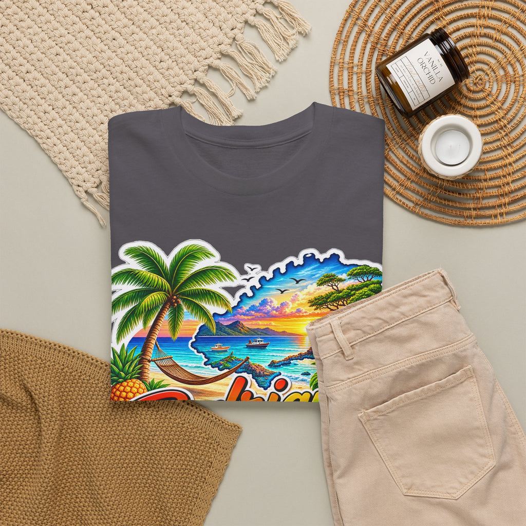 Rodrigues Island Tropical Tee — "Relax Your Soul" Beach Vacation T-Shirt