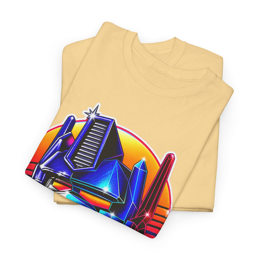 “Roll Out” Optimus-Inspired Graphic Transformers Cotton T-Shirt