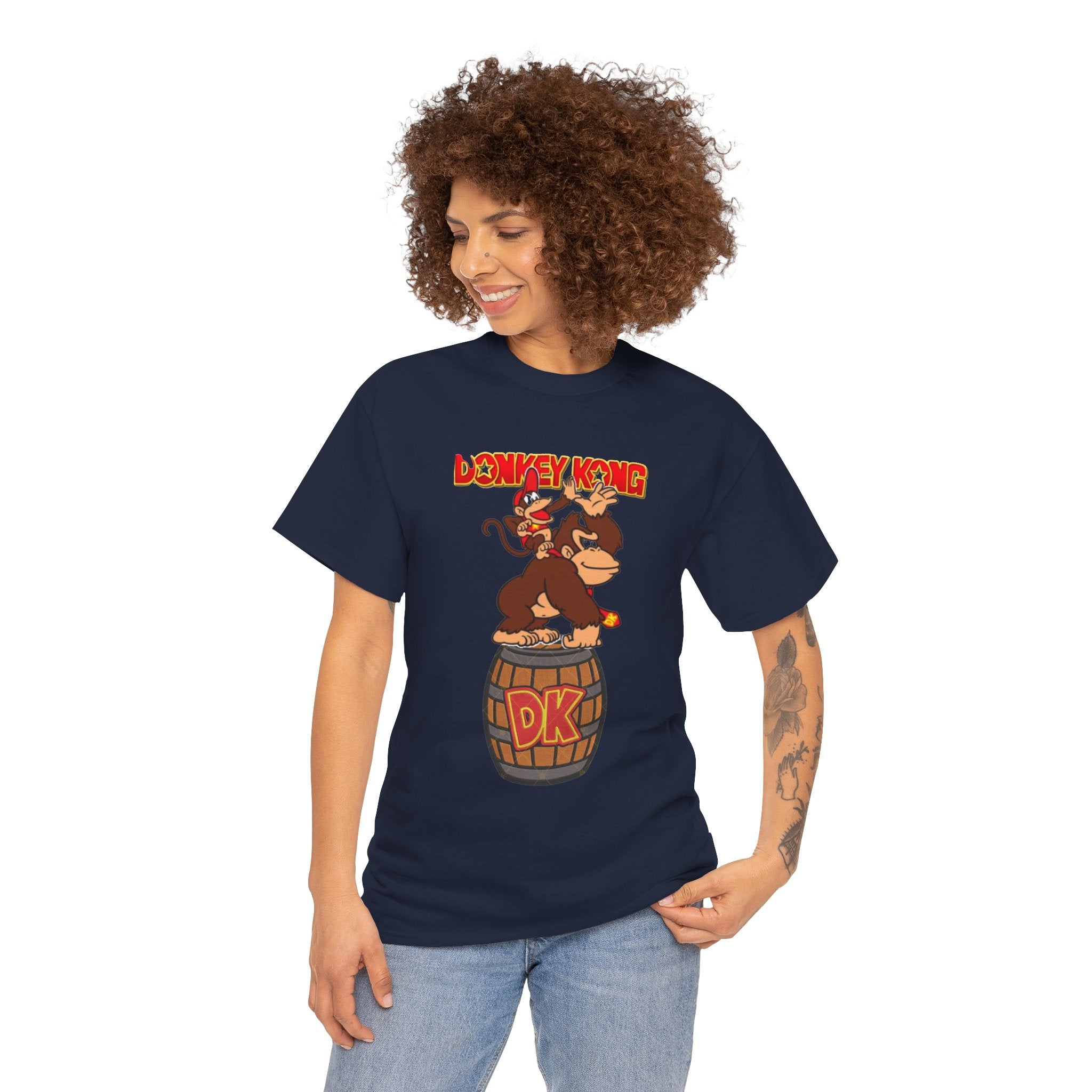Kong Barrel Logo Cotton T-Shirt