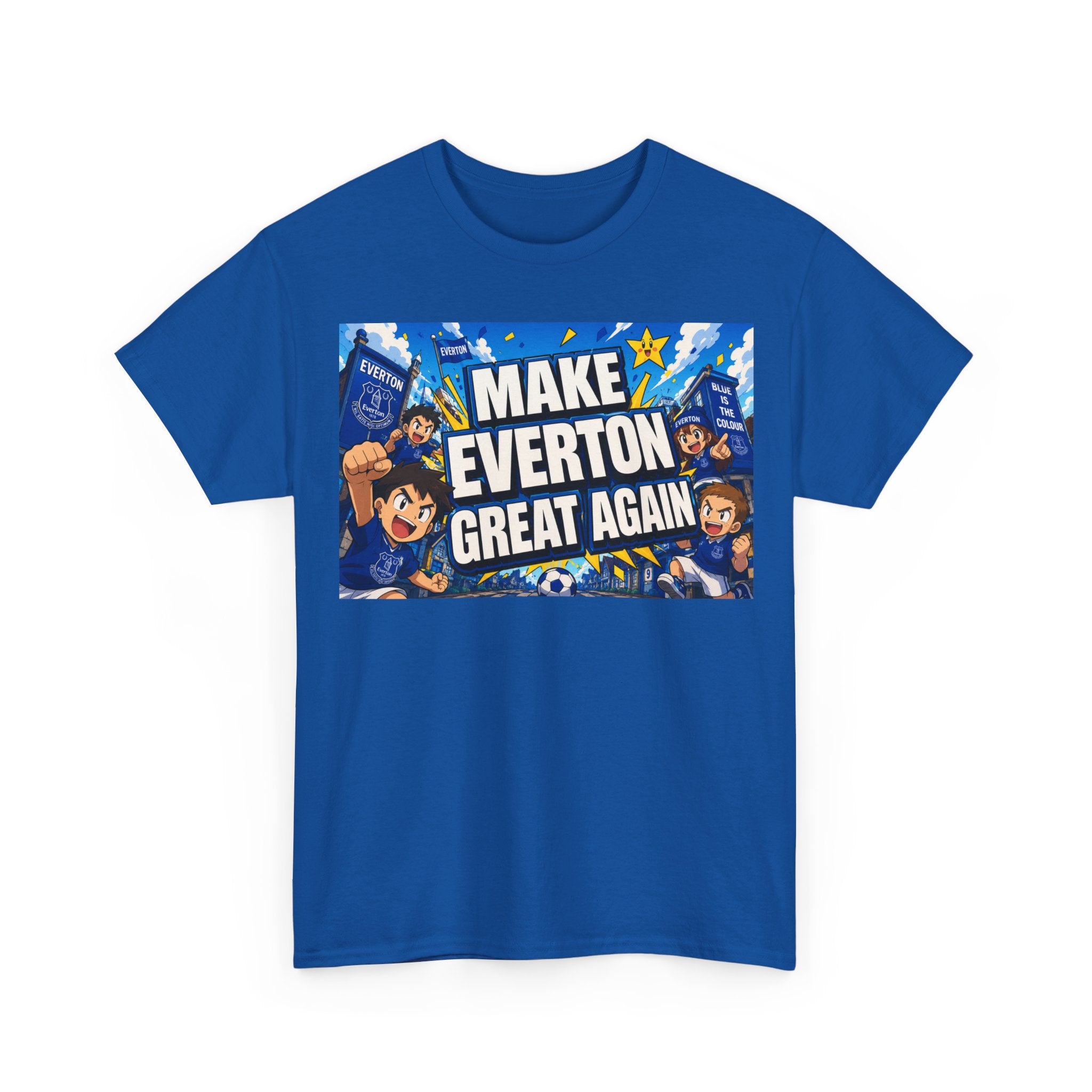 Everton Fan T-Shirt — "Make Everton Great Again" Football Supporter Tee