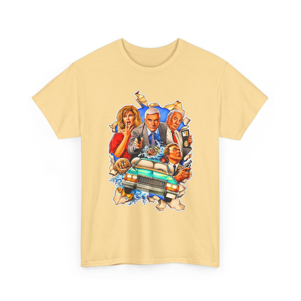 The Naked Gun / Police Squad Crime Comedy Movie Poster Cotton T-Shirt
