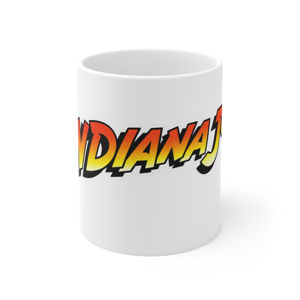 Indiana Jones Retro Movie-Style Ceramic Coffee Mug (11oz & 15oz)