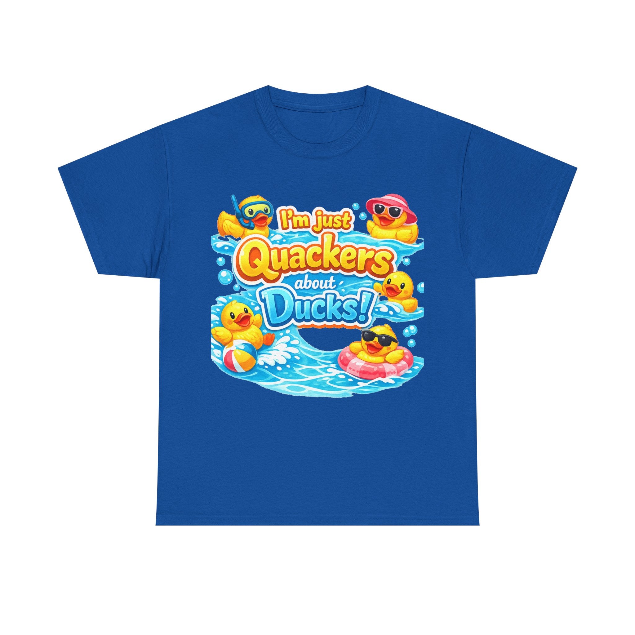 I'm Just Quackers About Ducks! Cute Rubber Duck Pool Tee