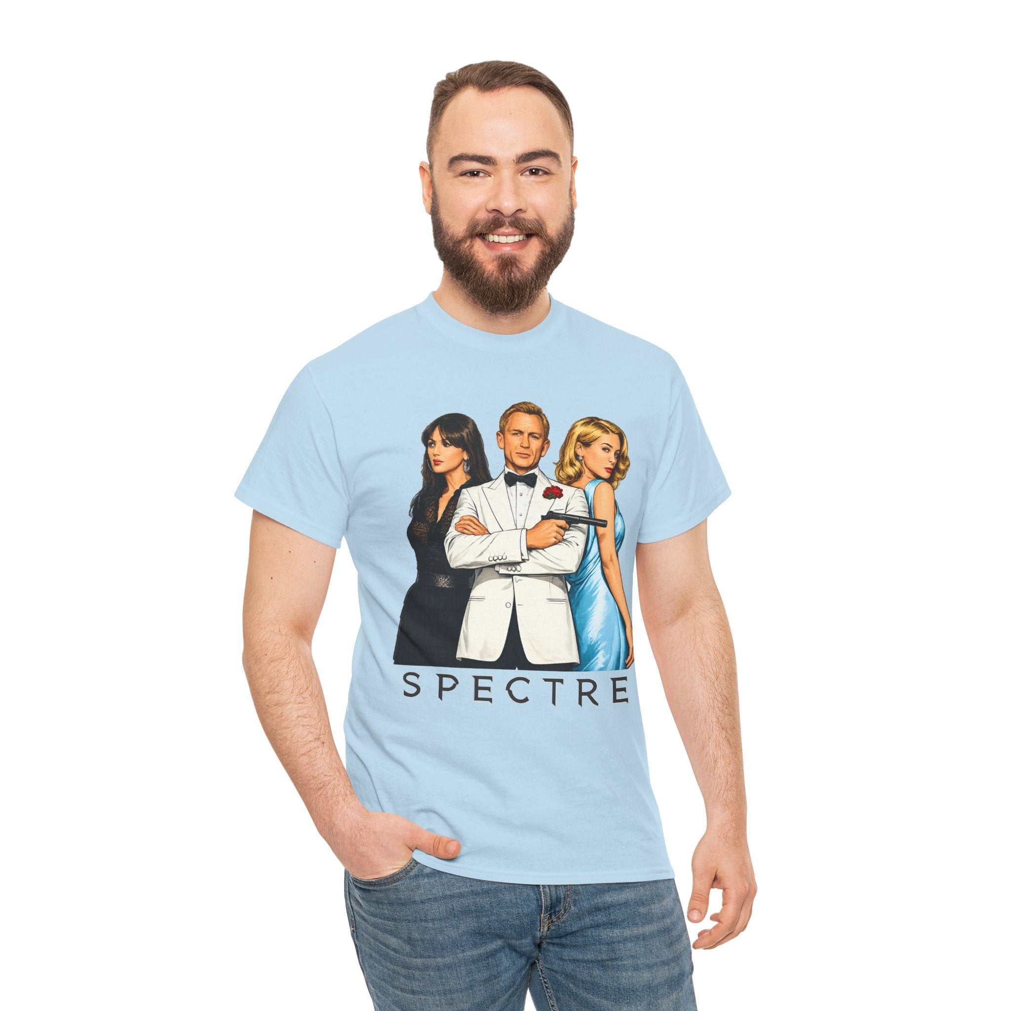 James Bond Spectre Movie Poster Tee — Retro James Bond Style Graphic T-Shirt