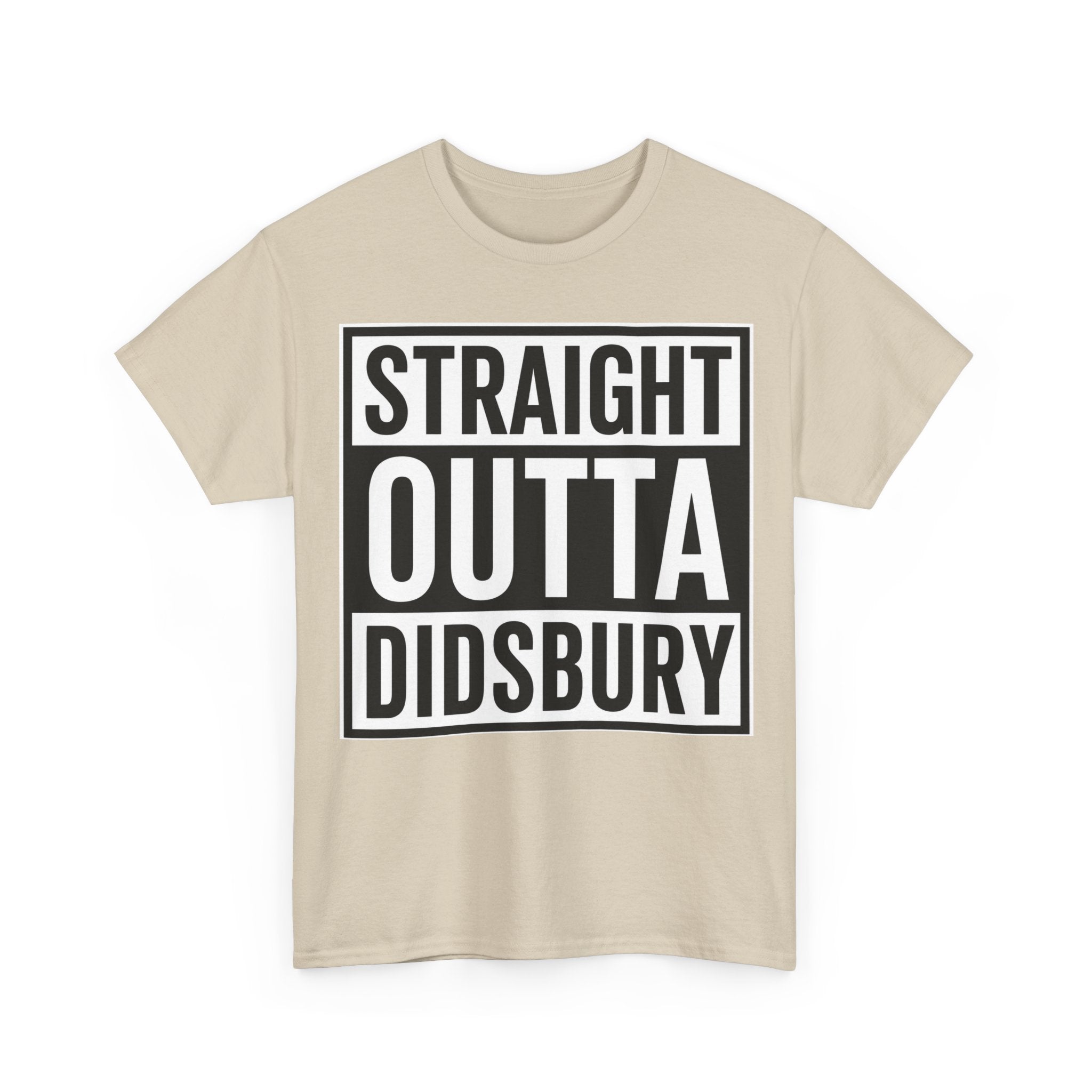 Straight Outta Didsbury T‑Shirt — Graphic City Pride Tee