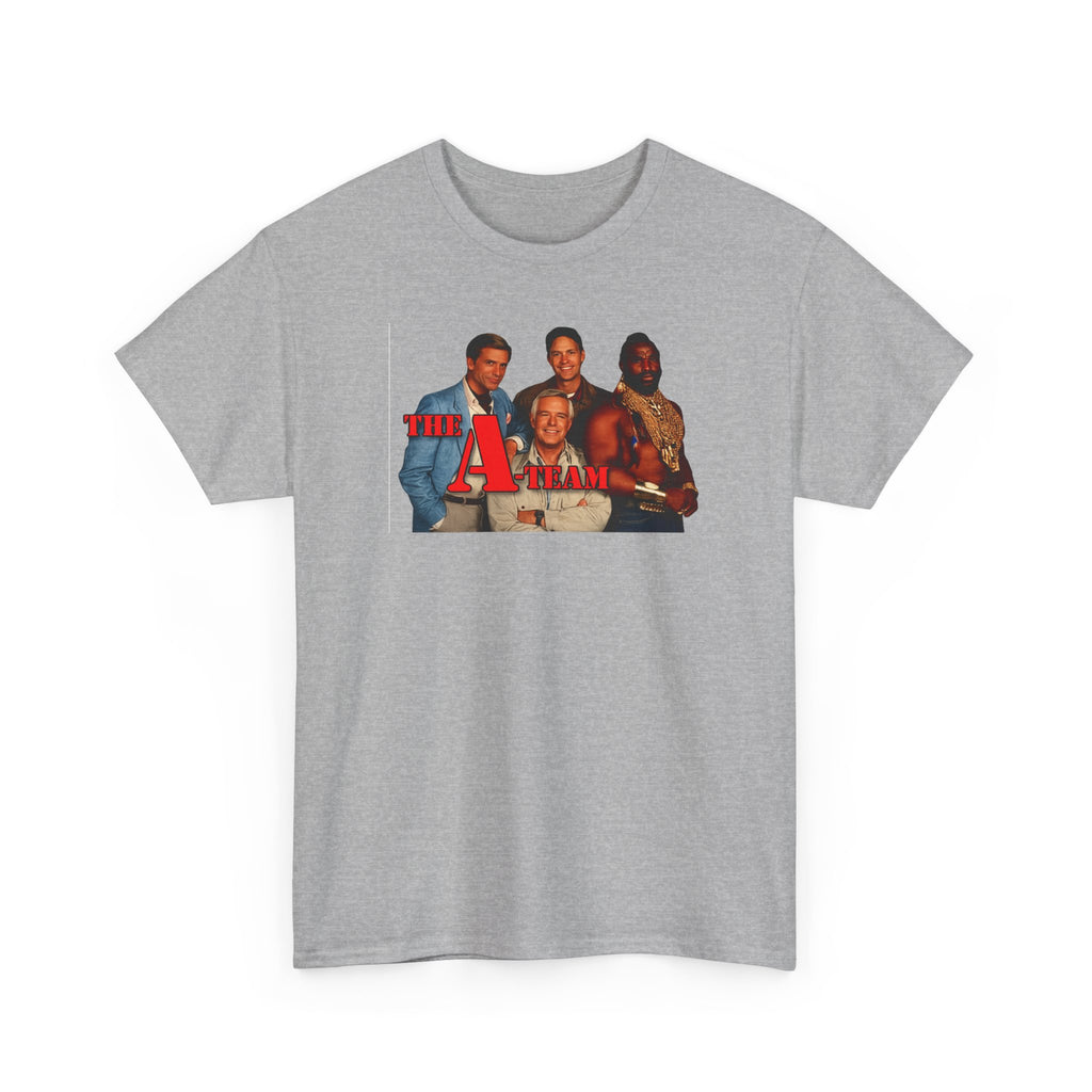 A-Team Graphic Tee — Retro TV Series Logo & Character Poster T-Shirt