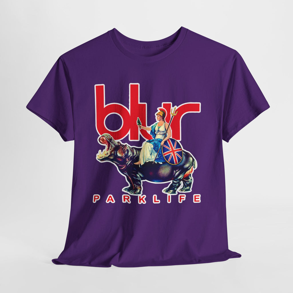 Blur PARKLIFE British Bulldog Graphic Cotton T-Shirt
