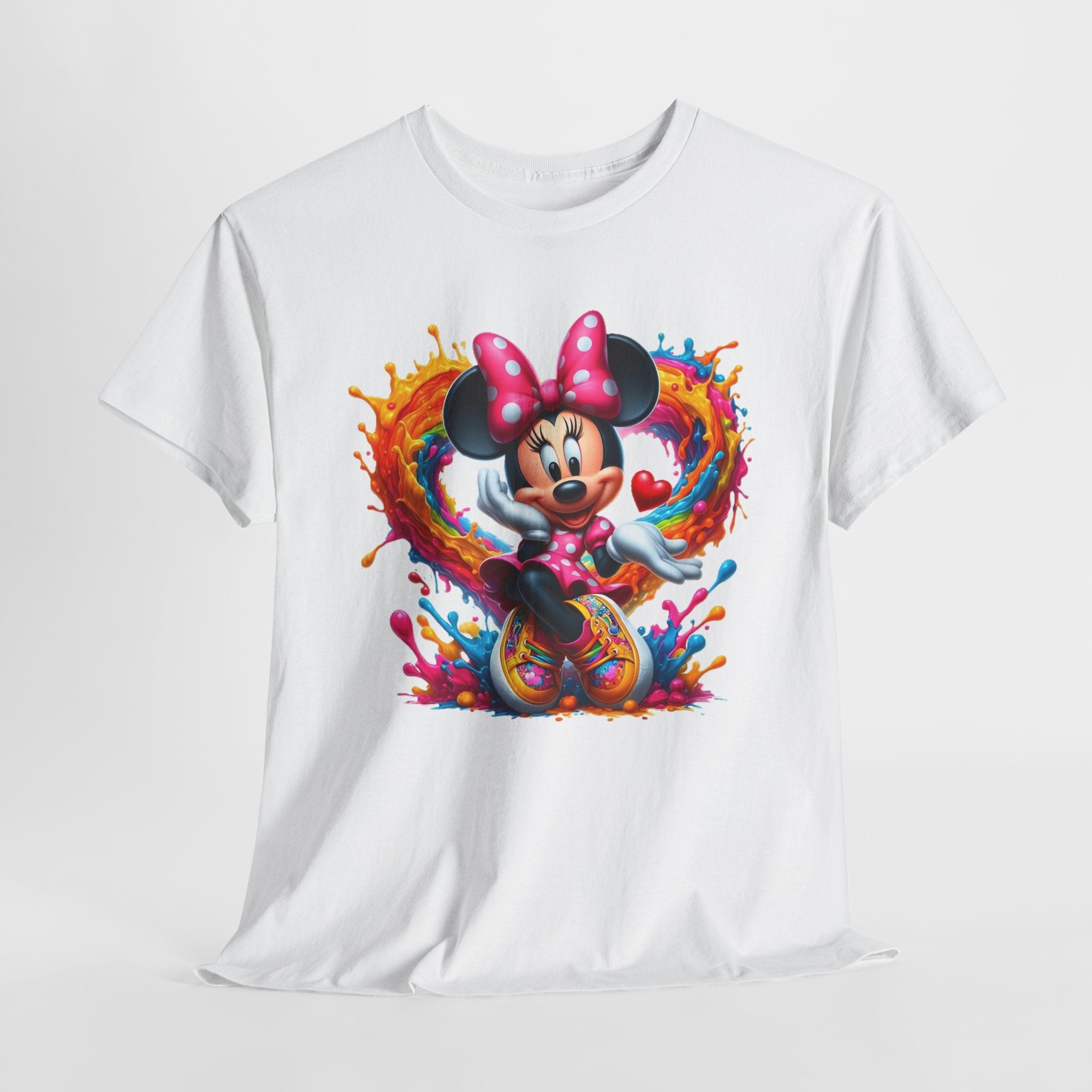 Minnie Mouse Unofficial Color Splash T‑Shirt