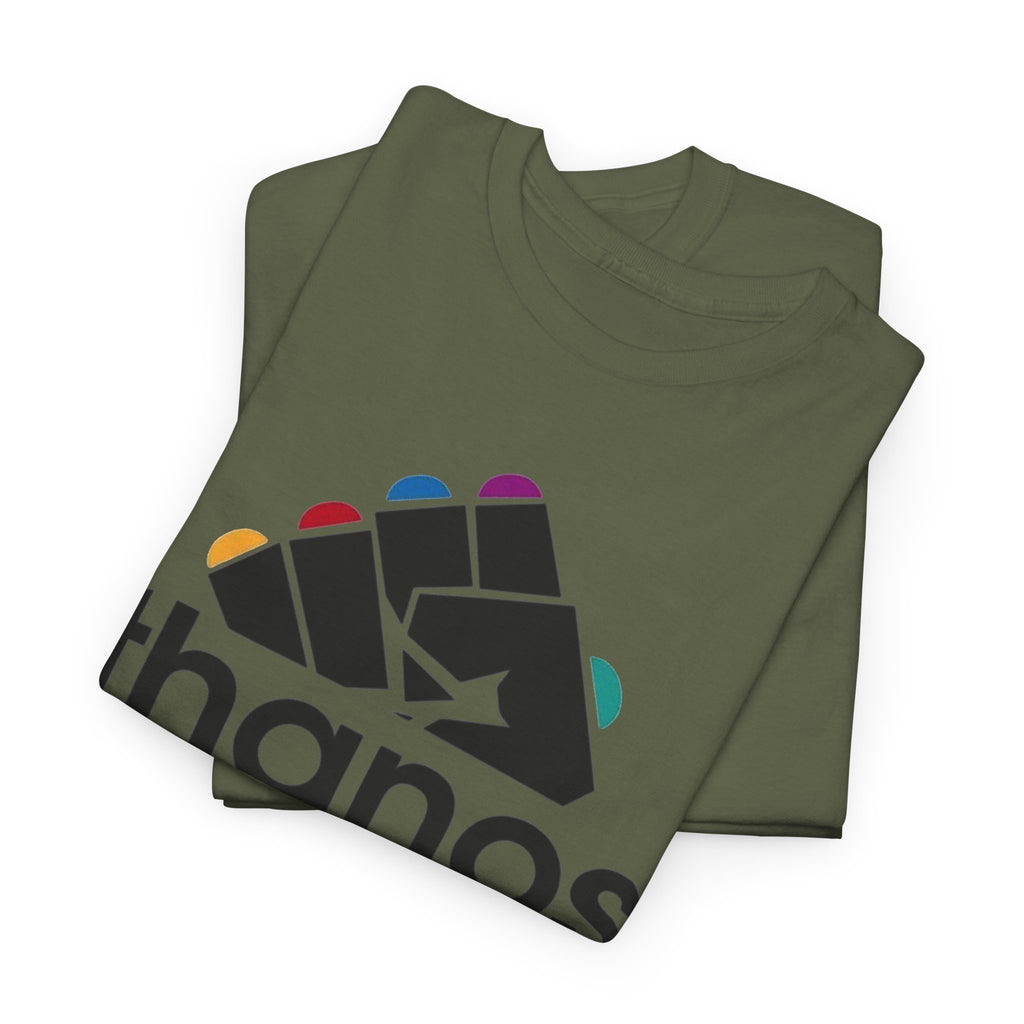 Thanos Logo Tee — Infinity Gauntlet Graphic T-Shirt