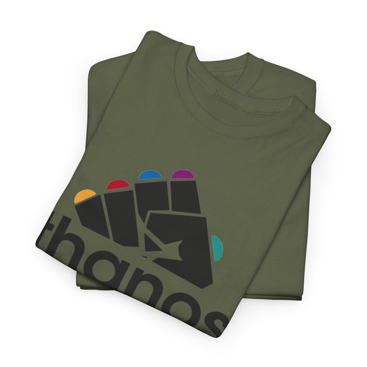Thanos Logo Tee — Infinity Gauntlet Graphic T-Shirt