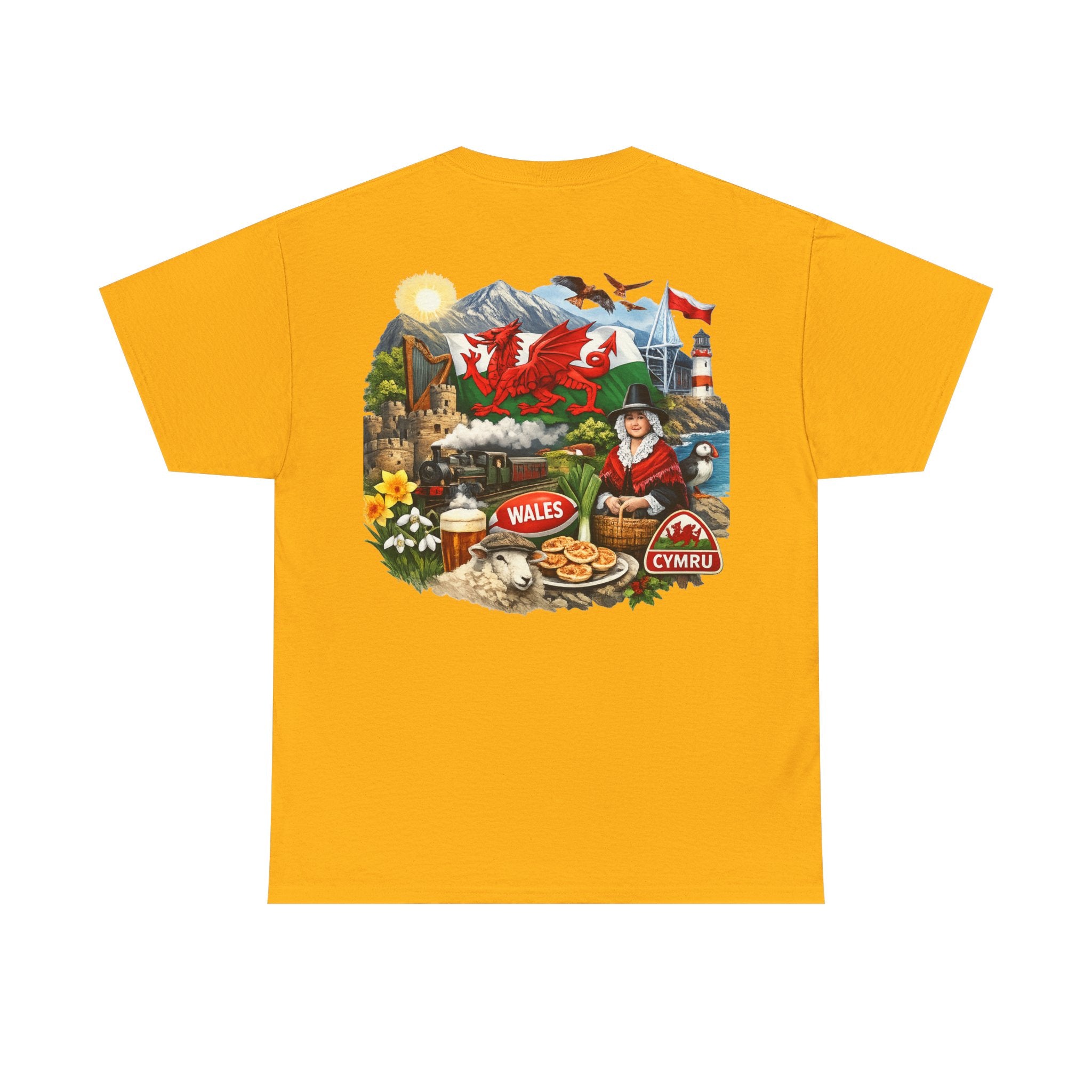 Wales Pride T-Shirt — 'Make Wales Great Again' Welsh Dragon Tee