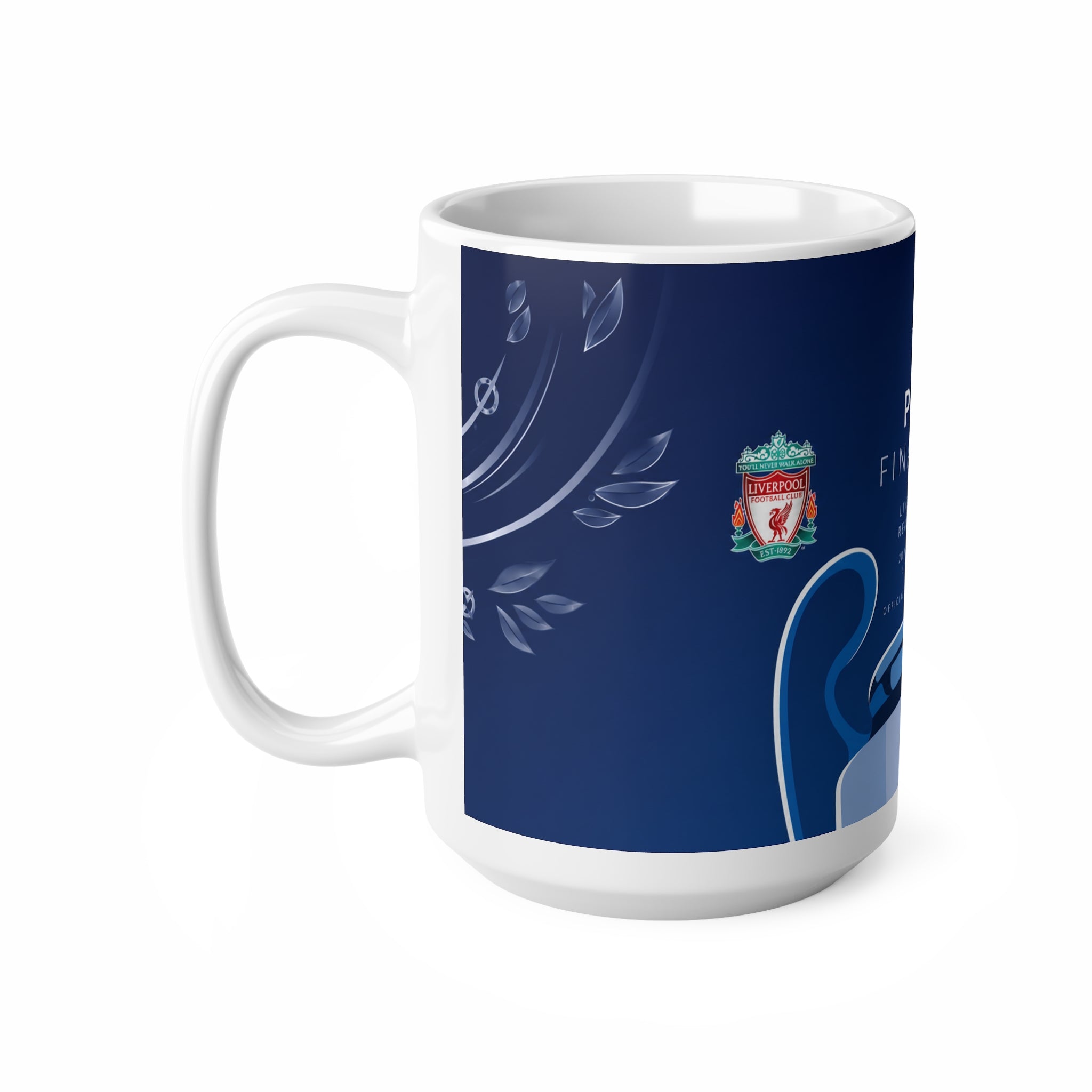 UEFA Champions League Final 2022 Programme Cover Inspired Commemorative Coffee Cup (Liverpool vs Real Madrid)