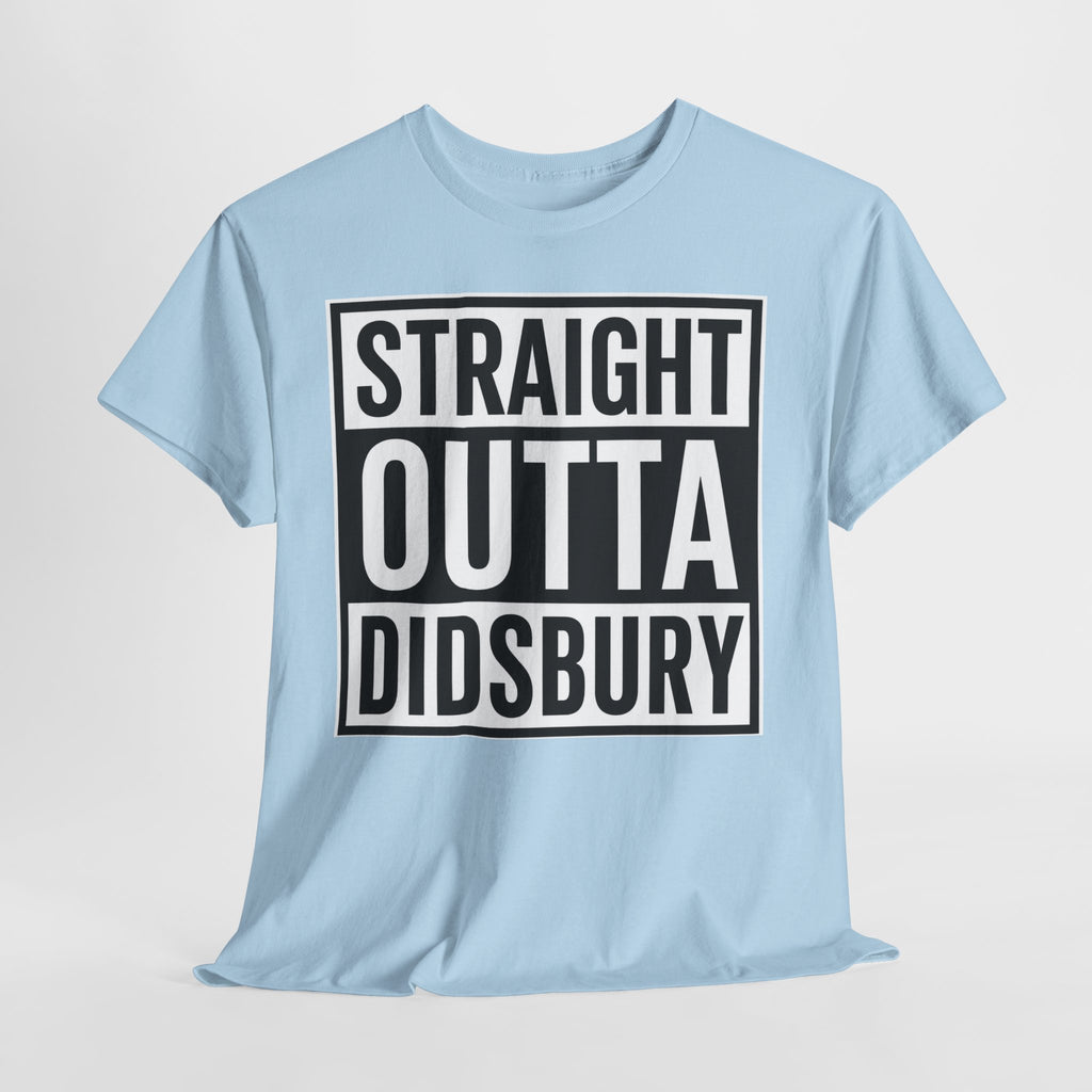 Straight Outta Didsbury T‑Shirt — Graphic City Pride Tee