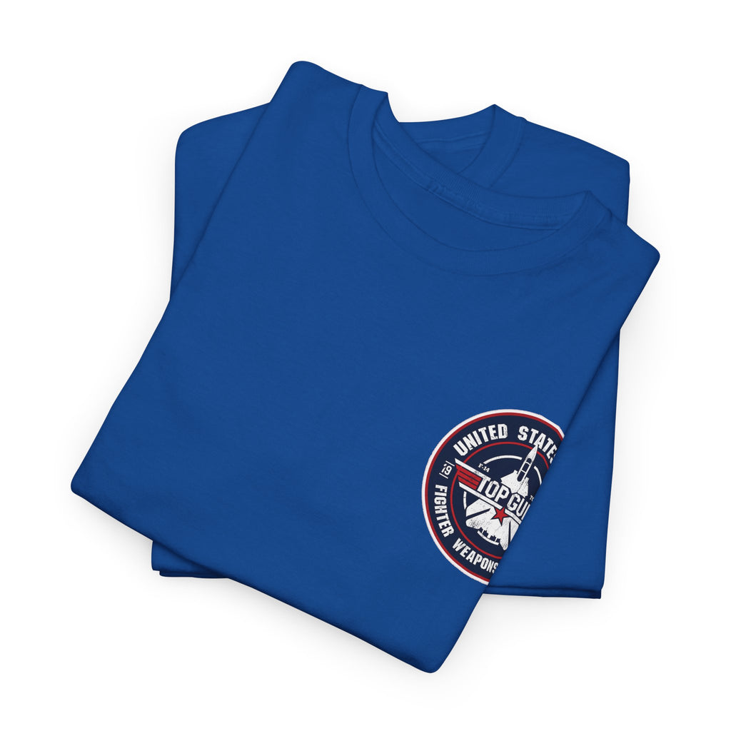 US Navy Top Gun School T-Shirt — 'High Speed' Vintage Cotton T-Shirt