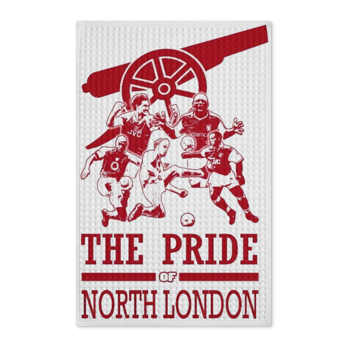 The Pride of North London Arsenal Football Tea Towel