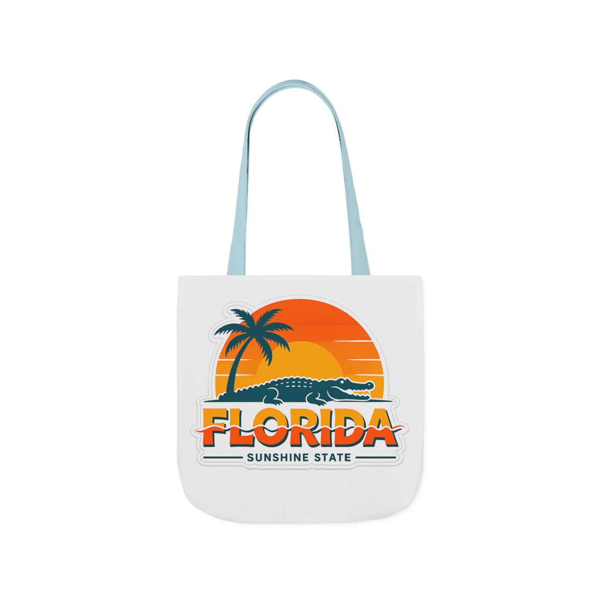 Florida Sunshine State Canvas Tote
