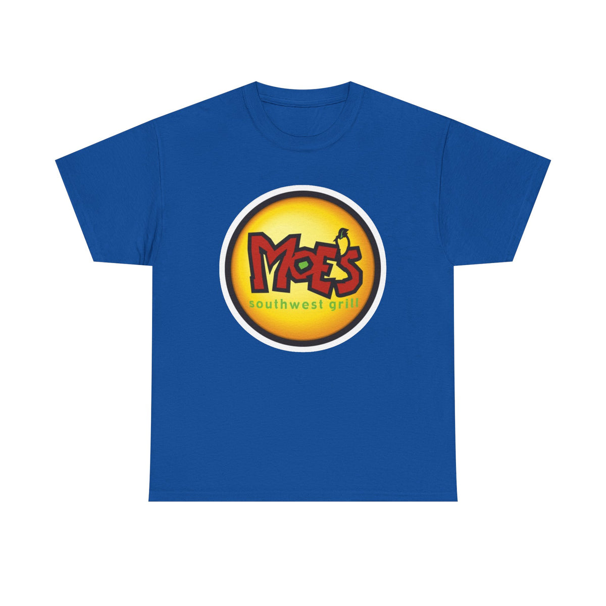 Moe's Universal Inspired T-Shirt — "Moe's Southwest Grill" Logo Tee