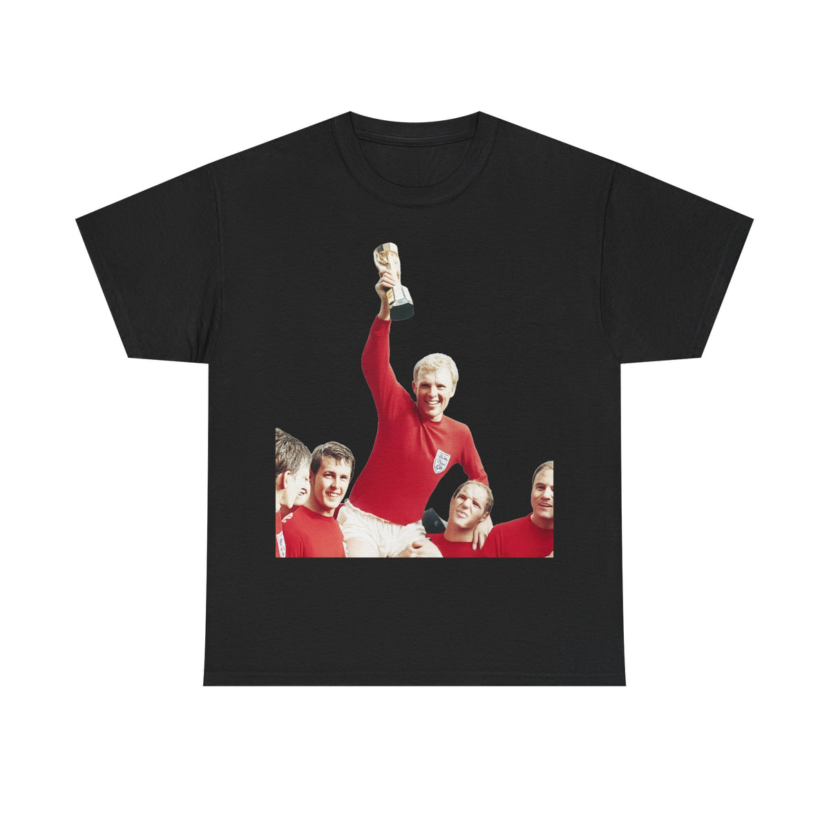 England 1966 World Cup Winners Tee — Retro Team Celebration T-Shirt
