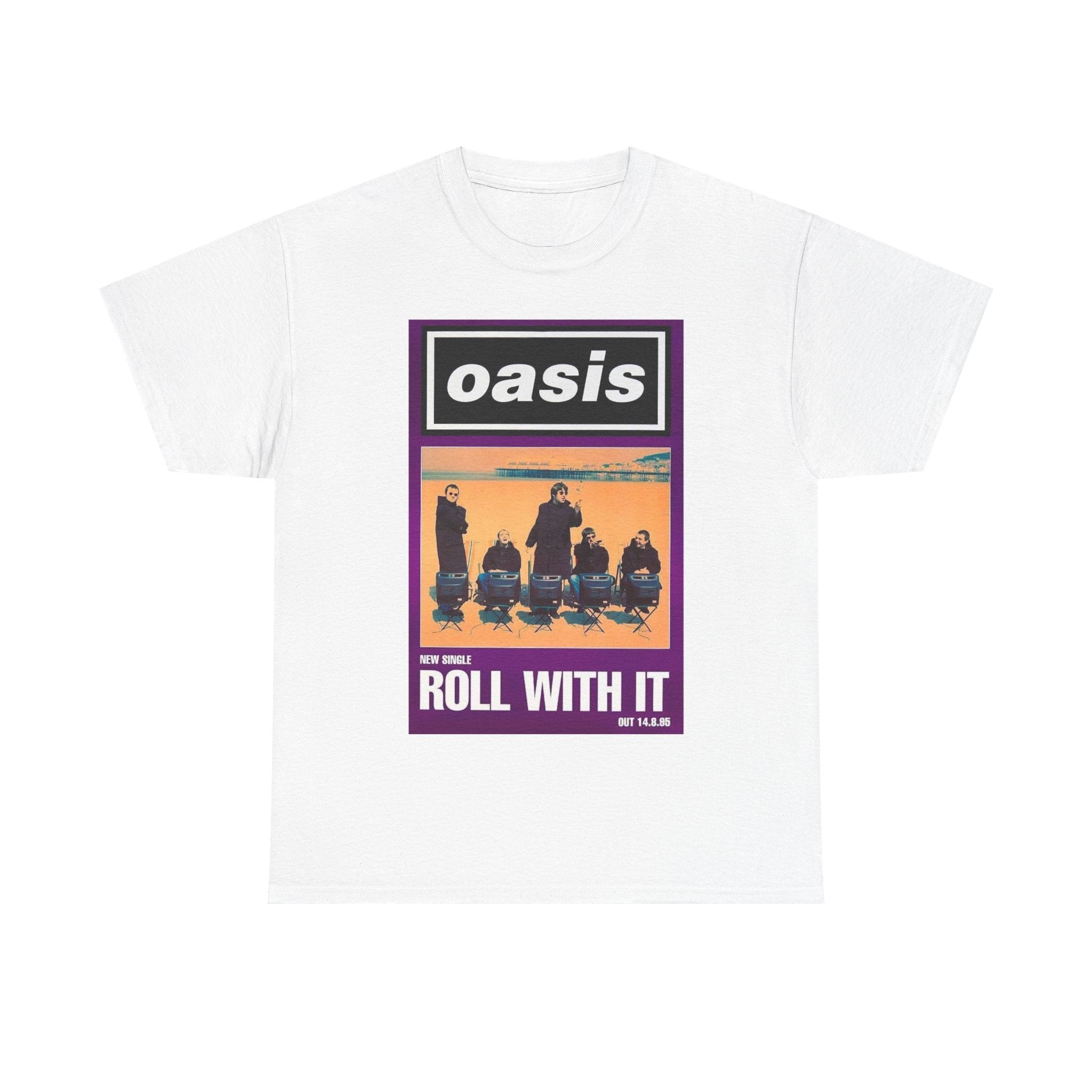 Oasis "Roll With It" Band Tee