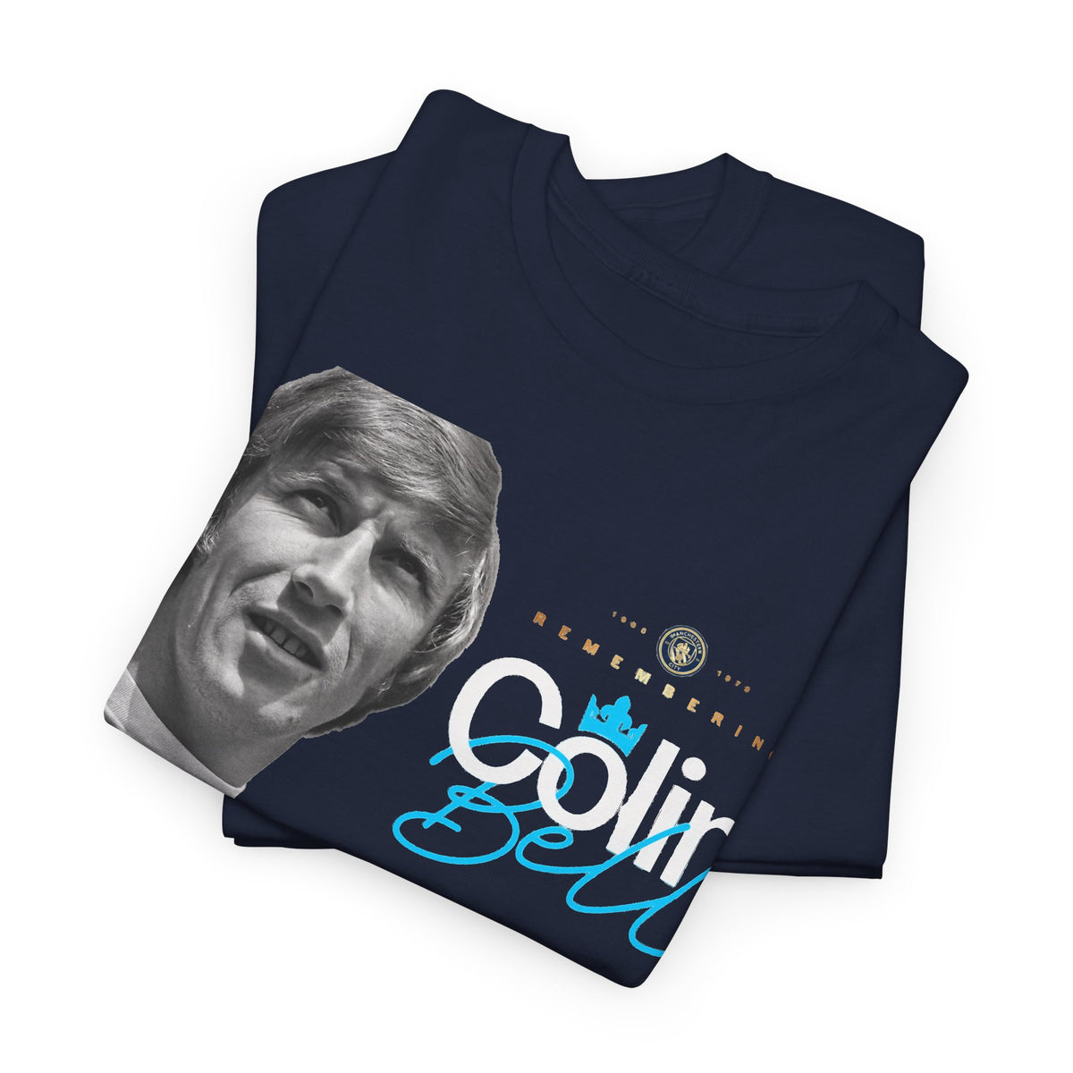 Colin Bell Manchester City Legend Graphic Cotton Shirt
