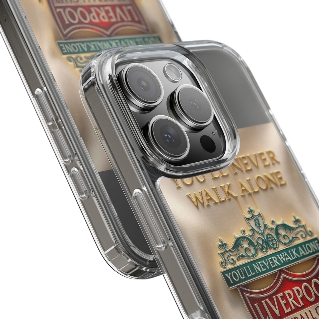 Liverpool FC 'You'll Never Walk Alone' Clear Phone Case