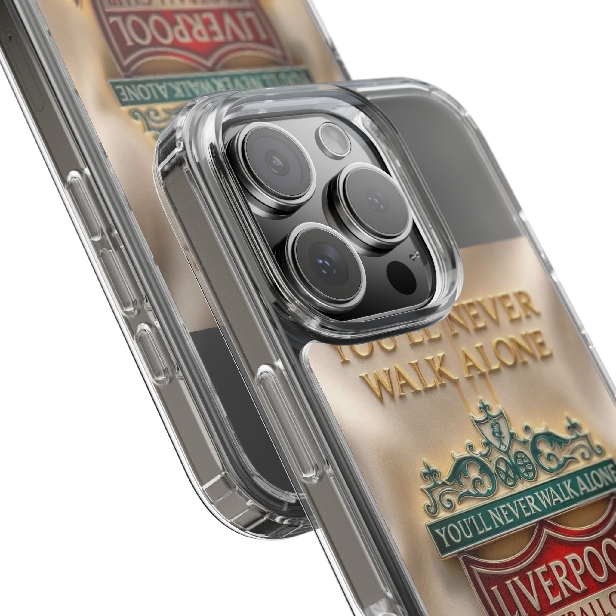 Liverpool FC 'You'll Never Walk Alone' Clear Phone Case