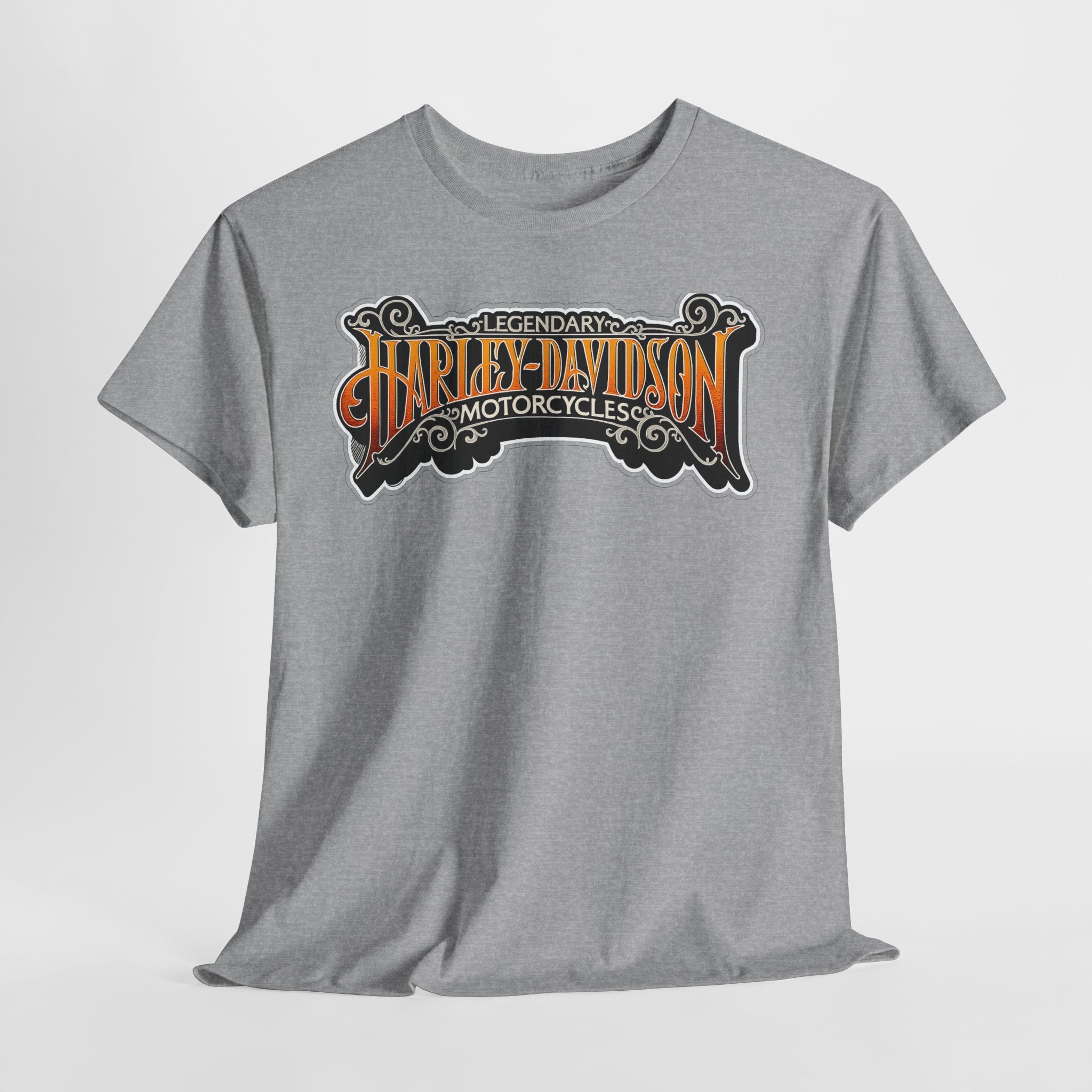 Harley-Davidson Vintage Logo Tee — Retro Motorcycle Graphic T-Shirt