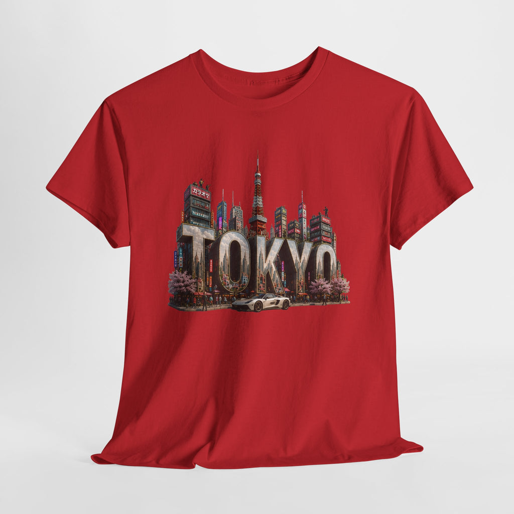 Tokyo Skyline T-Shirt — Vintage Cityscape Graphic Tee