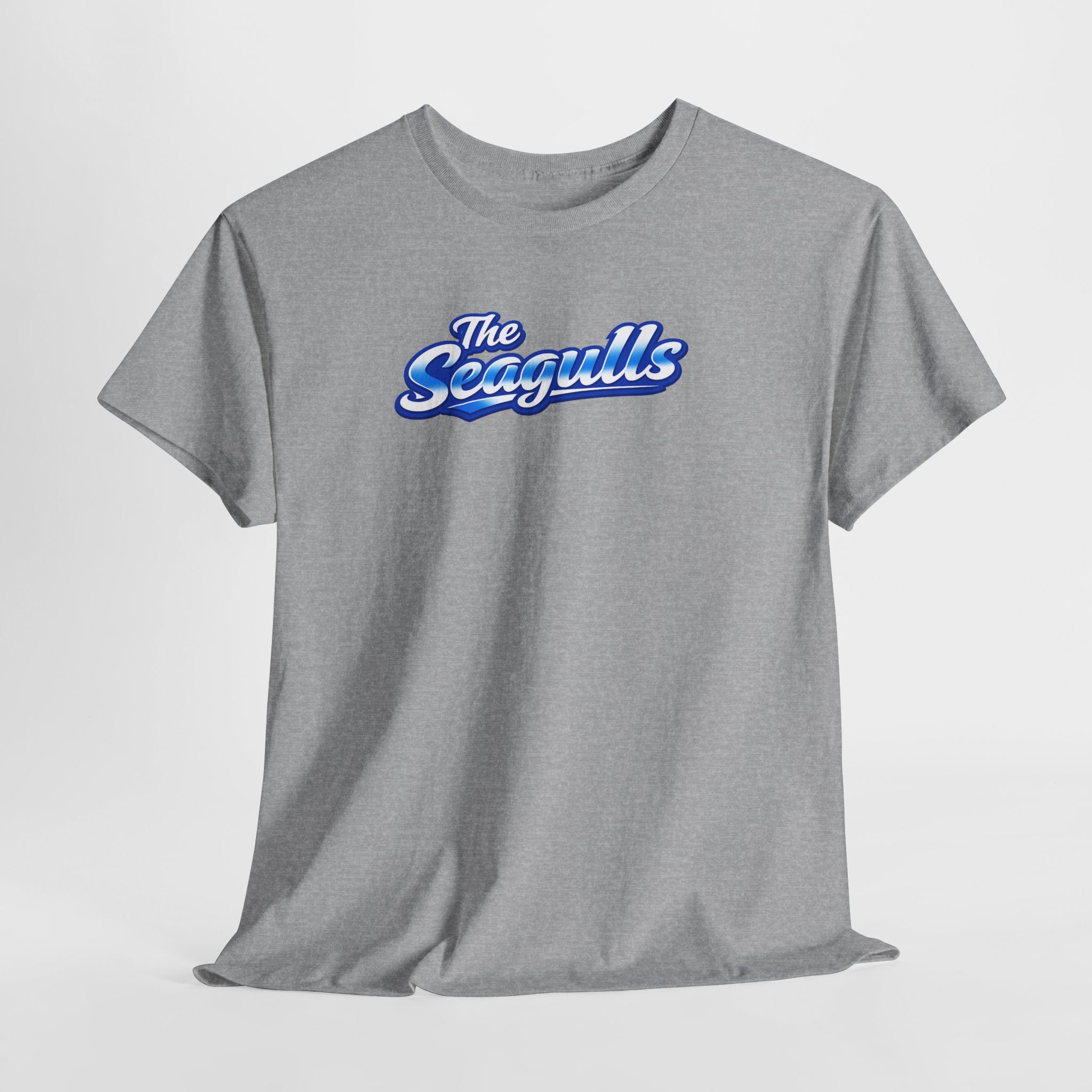 Seagulls Football Script Logo Cotton T-Shirt