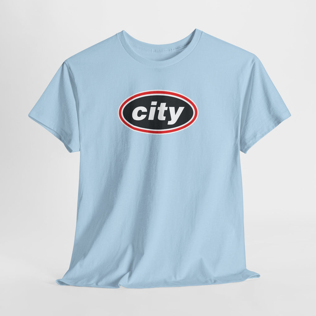 Manchester City Oasis Inspired Logo Cotton T-Shirt