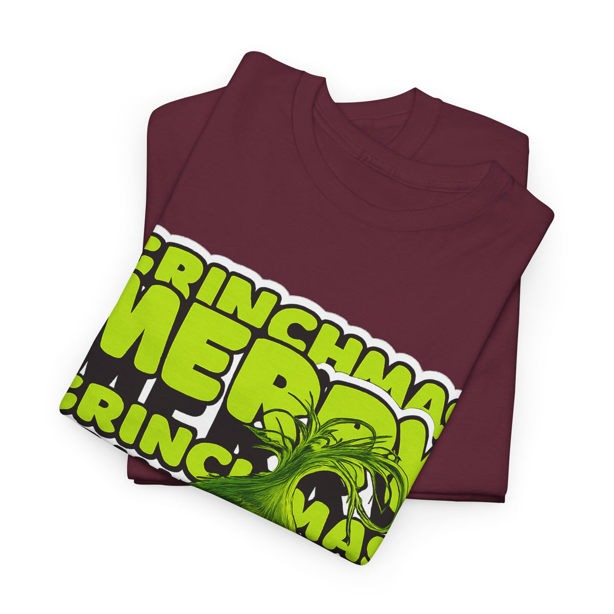 Grinchmas Merry Grinch Christmas Cotton T-Shirt / Tee