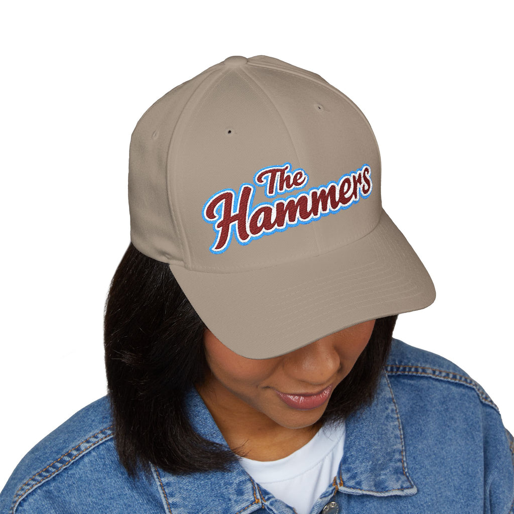 The Hammers West Ham United Embroidered Cap — Retro Script Baseball Hat