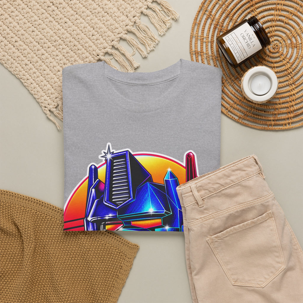 “Roll Out” Optimus-Inspired Graphic Transformers Cotton T-Shirt
