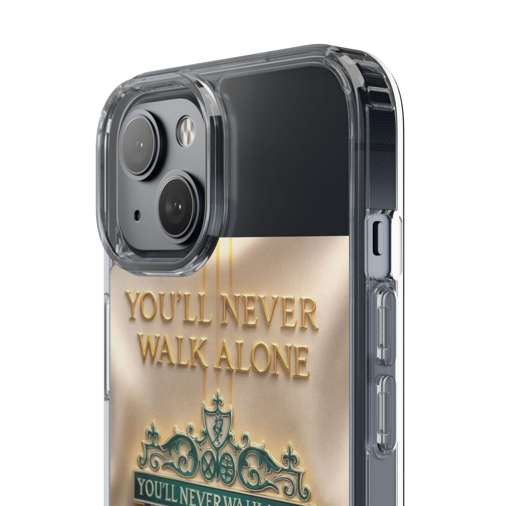 Liverpool FC 'You'll Never Walk Alone' Clear Phone Case