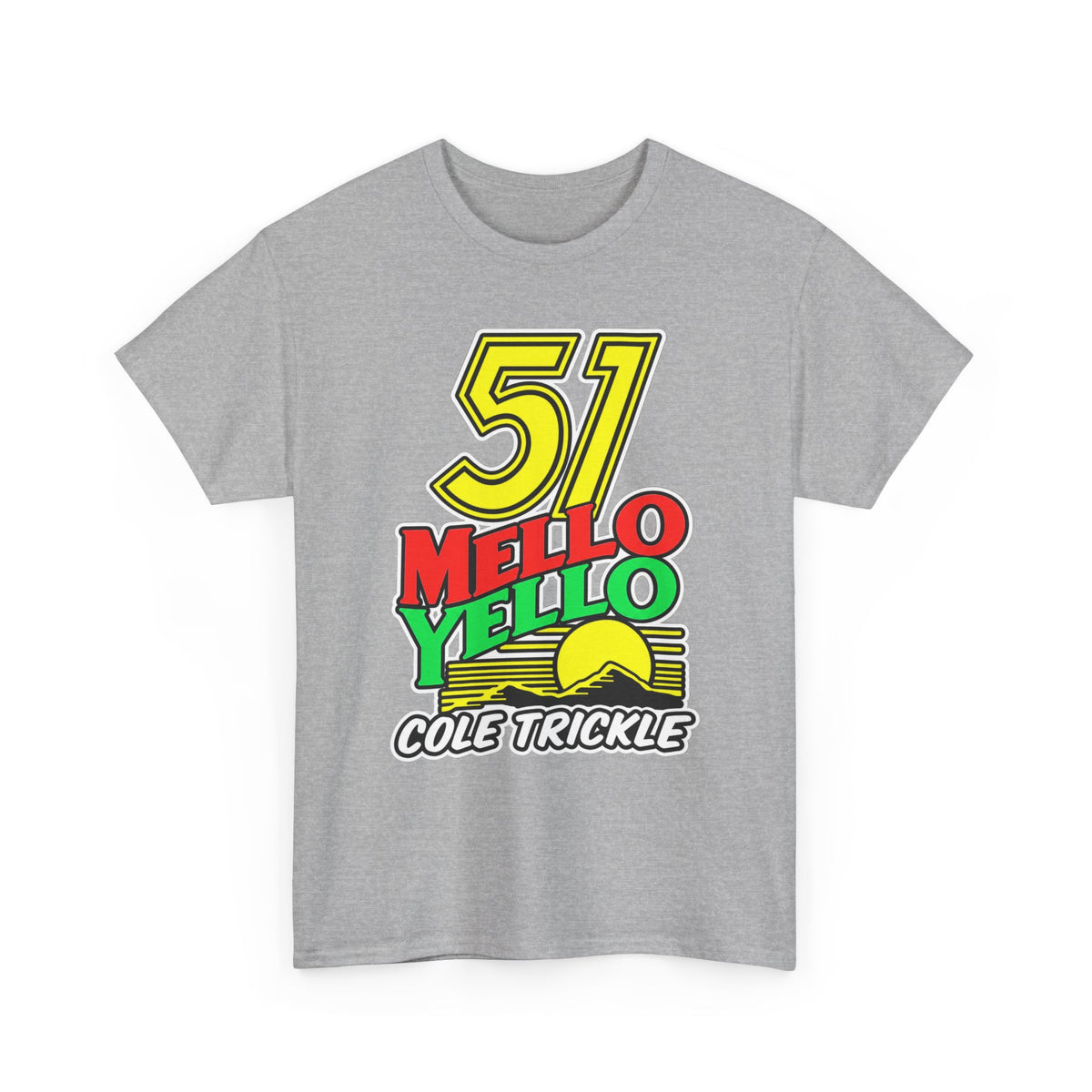 Days of Thunder Mello Yello '51' Graphic Tee — Cole Trickle Racing Shirt