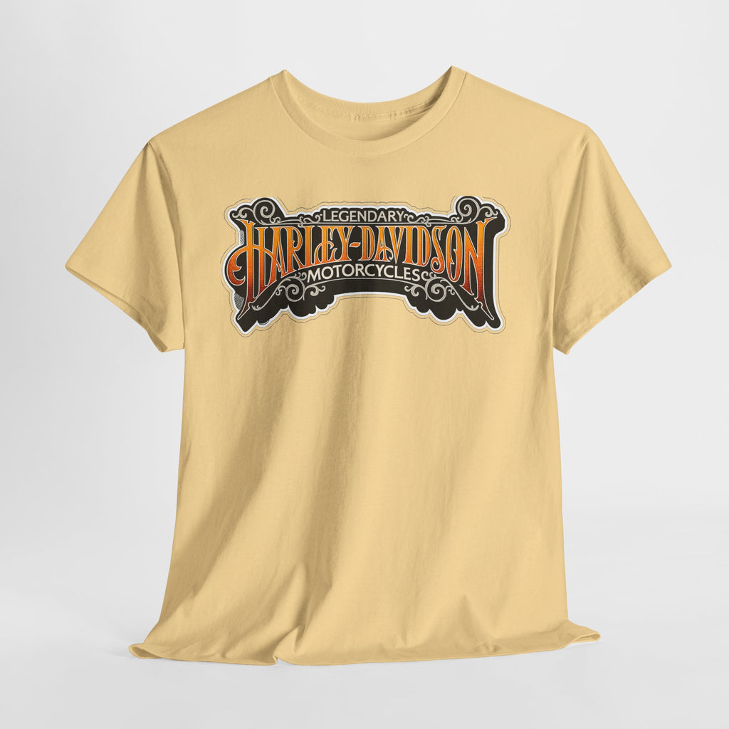 Harley-Davidson Vintage Logo Tee — Retro Motorcycle Graphic T-Shirt