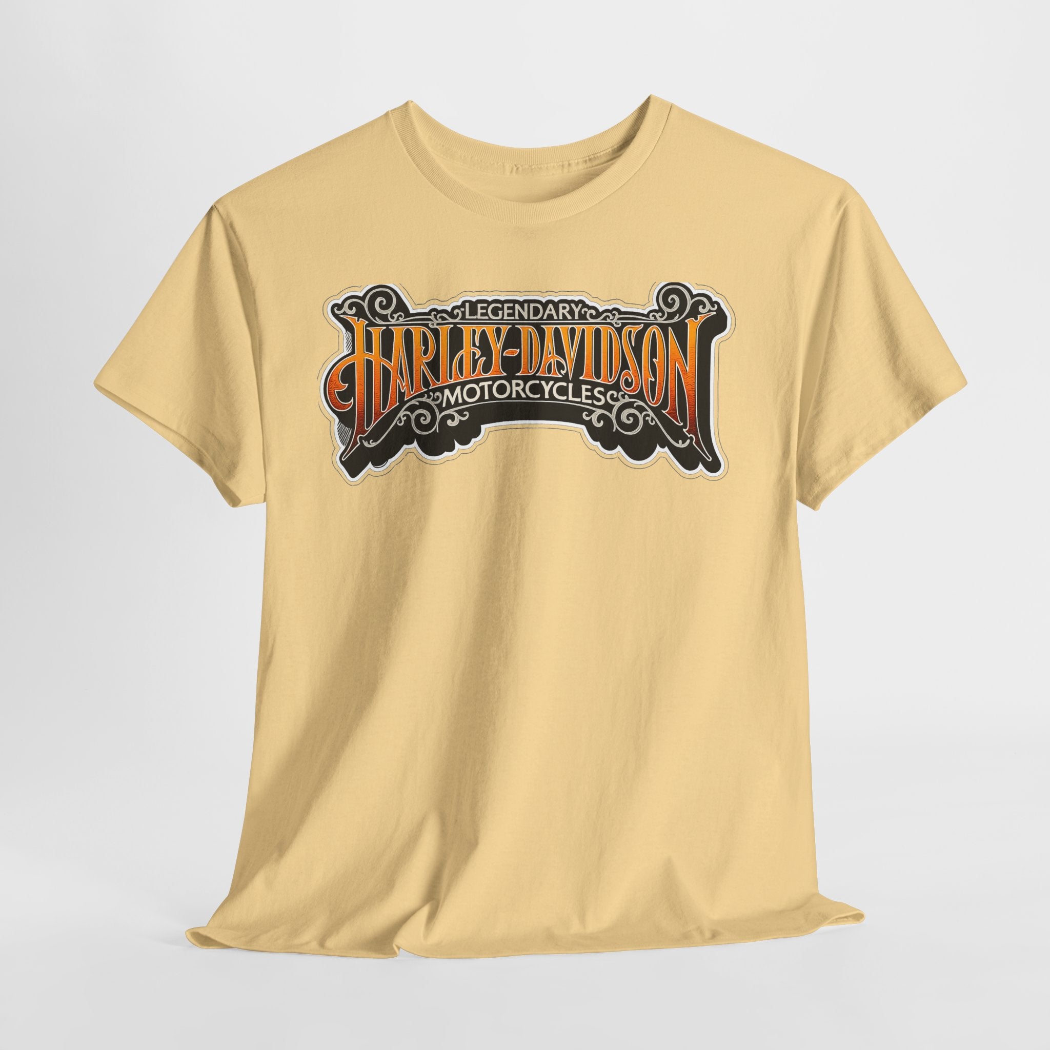Harley-Davidson Vintage Logo Tee — Retro Motorcycle Graphic T-Shirt