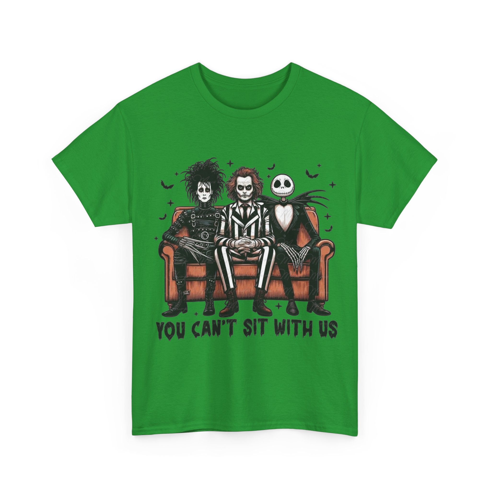 Johnny Depp Graphic Tee — 'You Can't Sit With Us' Halloween Horror Trio T-Shirt