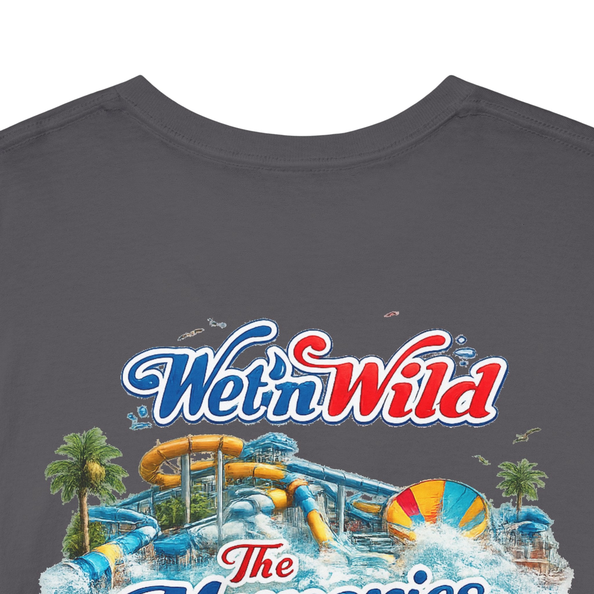 Wet 'n Wild Orlando Graphic Tee — "The Memories Live On" Retro Vacation T‑Shirt