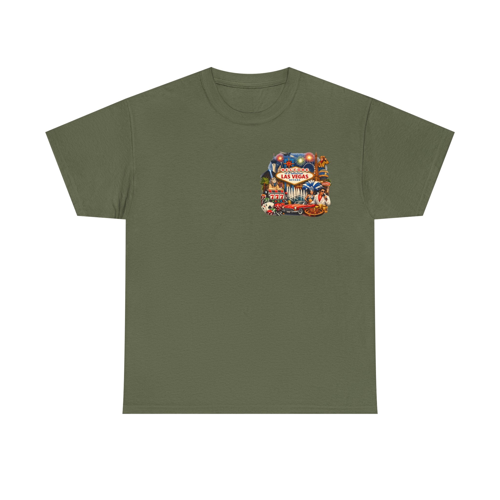Las Vegas Vintage Collage T‑Shirt