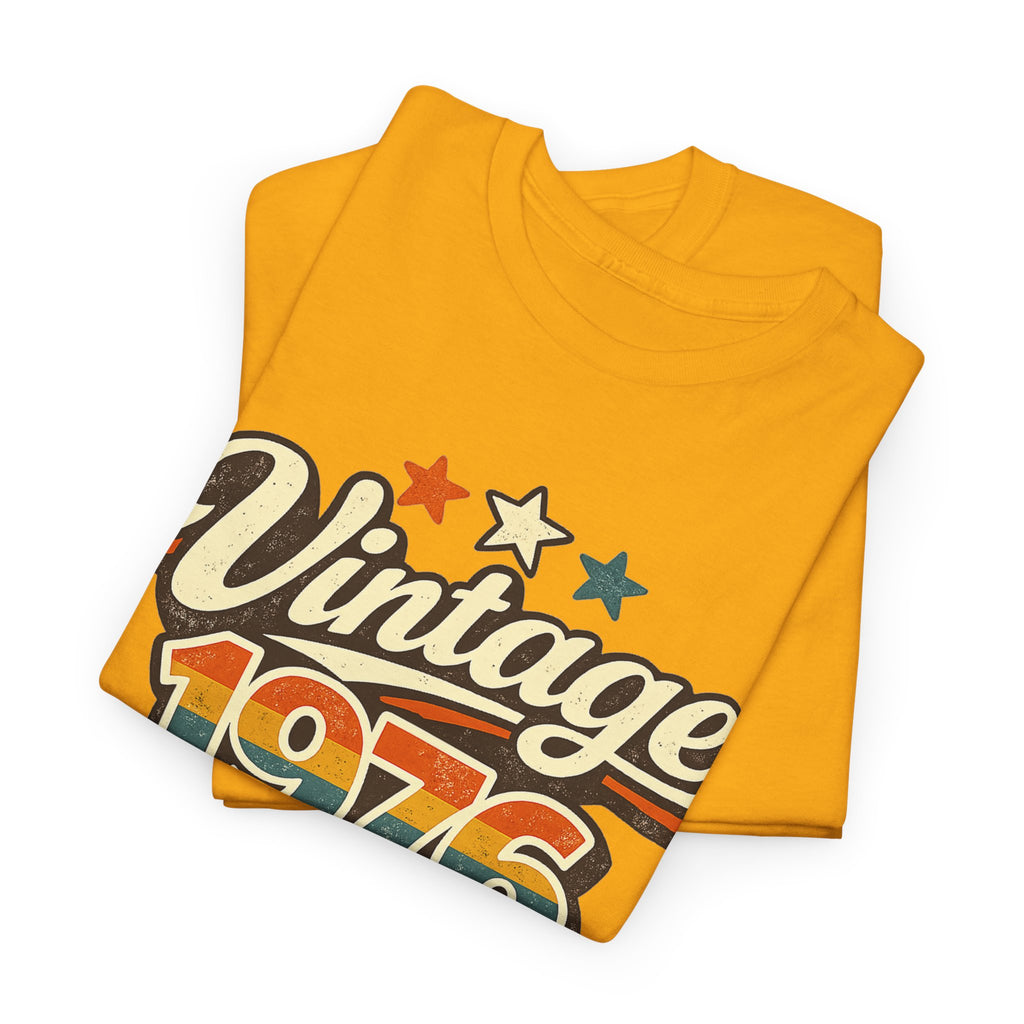 Vintage 1976 Retro Graphic Tee — Classic Birthday or Anniversary Gift