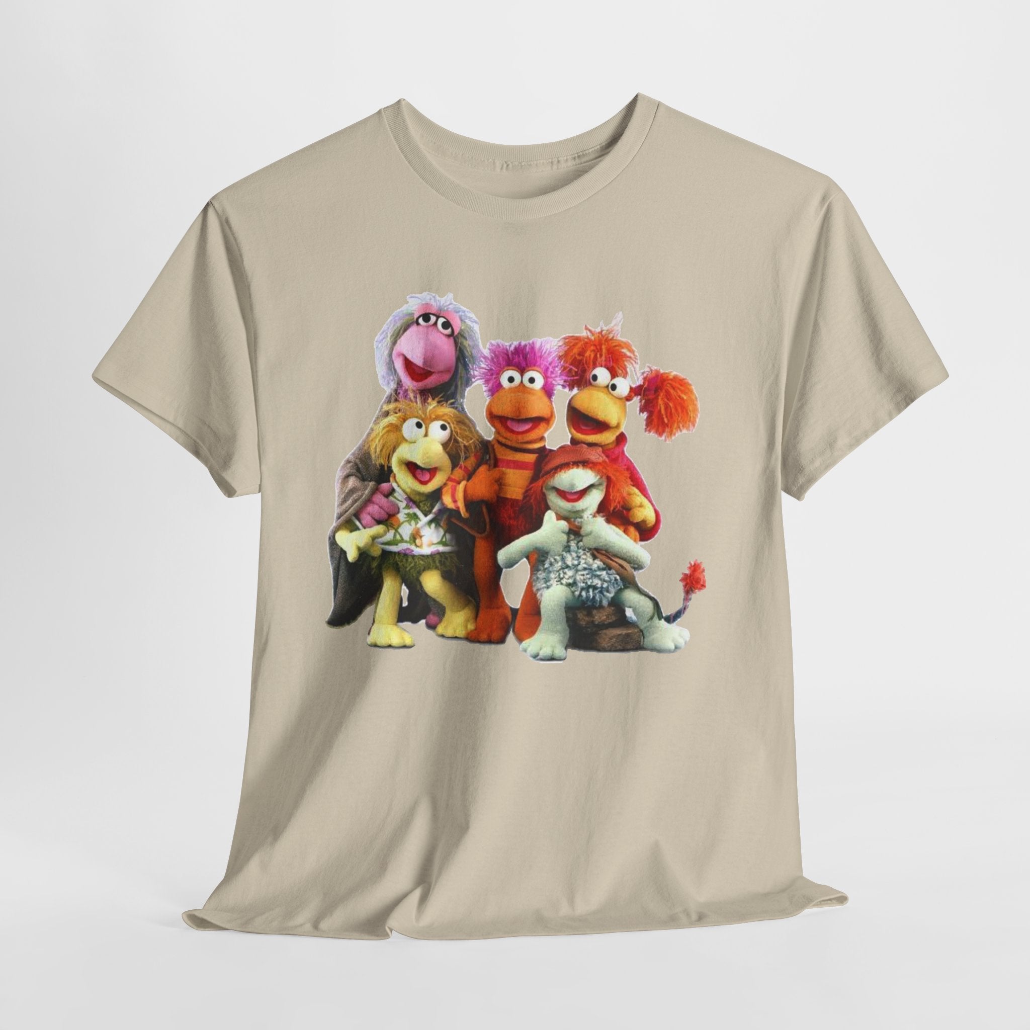 Fraggle Rock Characters T-Shirt — Vintage 80s Kids TV Crew Tee