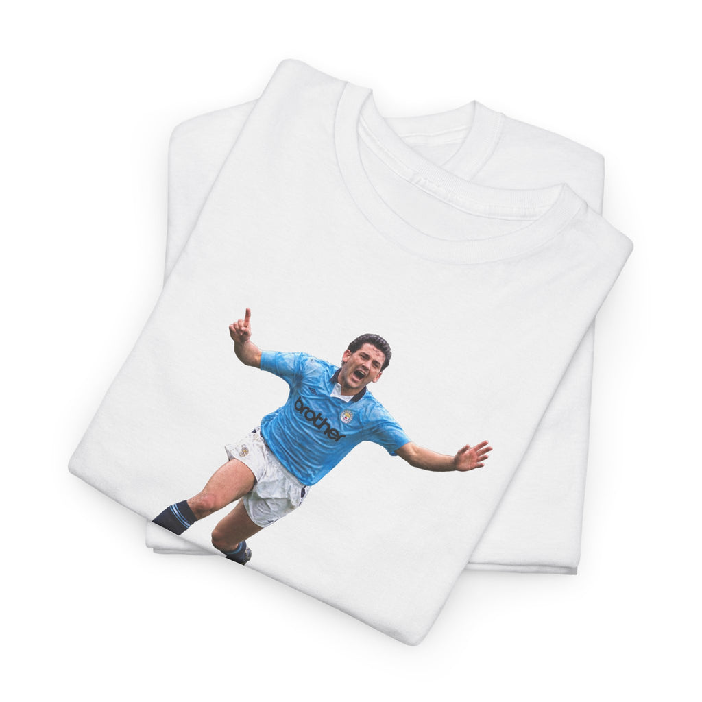 David White Manchester City Legend Cotton T-Shirt