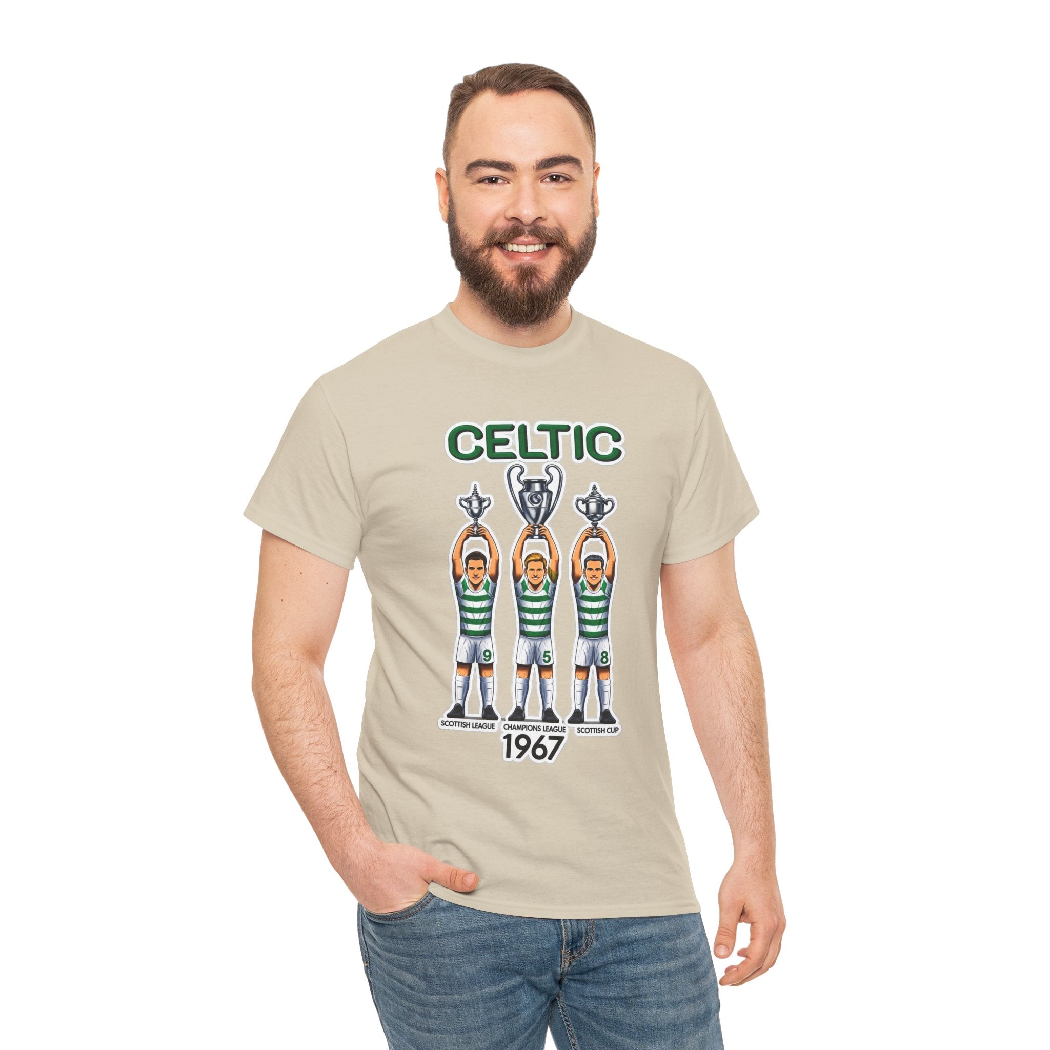 Celtic 1967 Champions Cotton T-Shirt