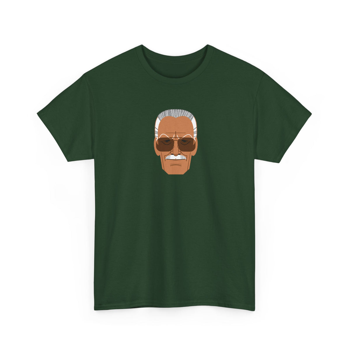 Stan Lee Portrait T‑Shirt — Retro Comic Creator Graphic Tee